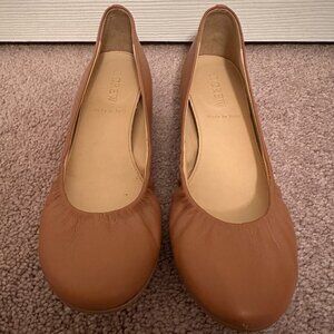 J Crew Cece Leather Ballet Flat Size 5.5